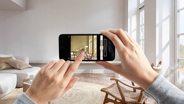 Download the fast and free Dulux Visualizer app